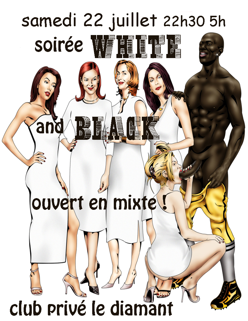 White and Black en mixte ! - Diamant Libertin