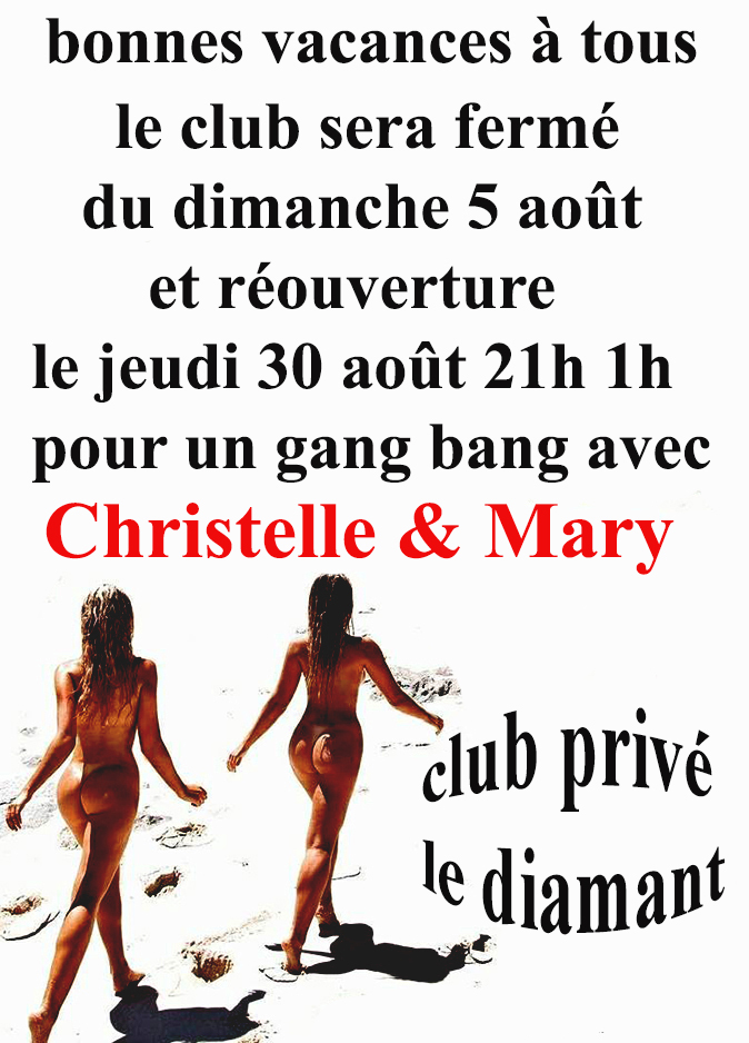 bonnes vacances - Diamant Libertin