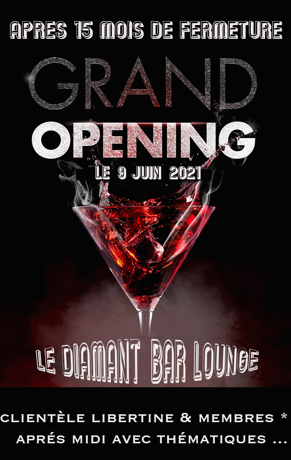 réouverture le 9 juin diamant lounge après midi thématiques - Diamant Libertin